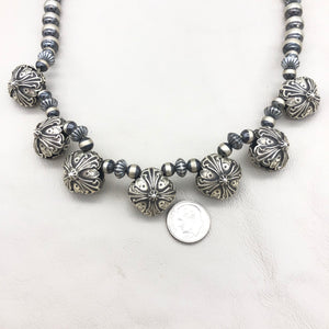 Contact to Inquire SP7 Santa Fe Pearl Truchas Necklace