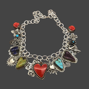 N03 Elvira's Love and Faith Charm Necklace