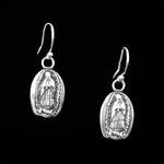 E198 Small Guadalupe Madonna Our Lady Earrings
