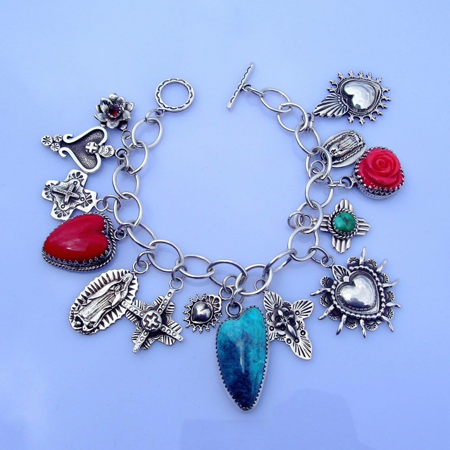 Elvira's Love and Faith Southwestern Charm Bracelet