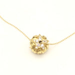 18k Gold Star Diamond Pave´ Santa Fe Pearl Necklace