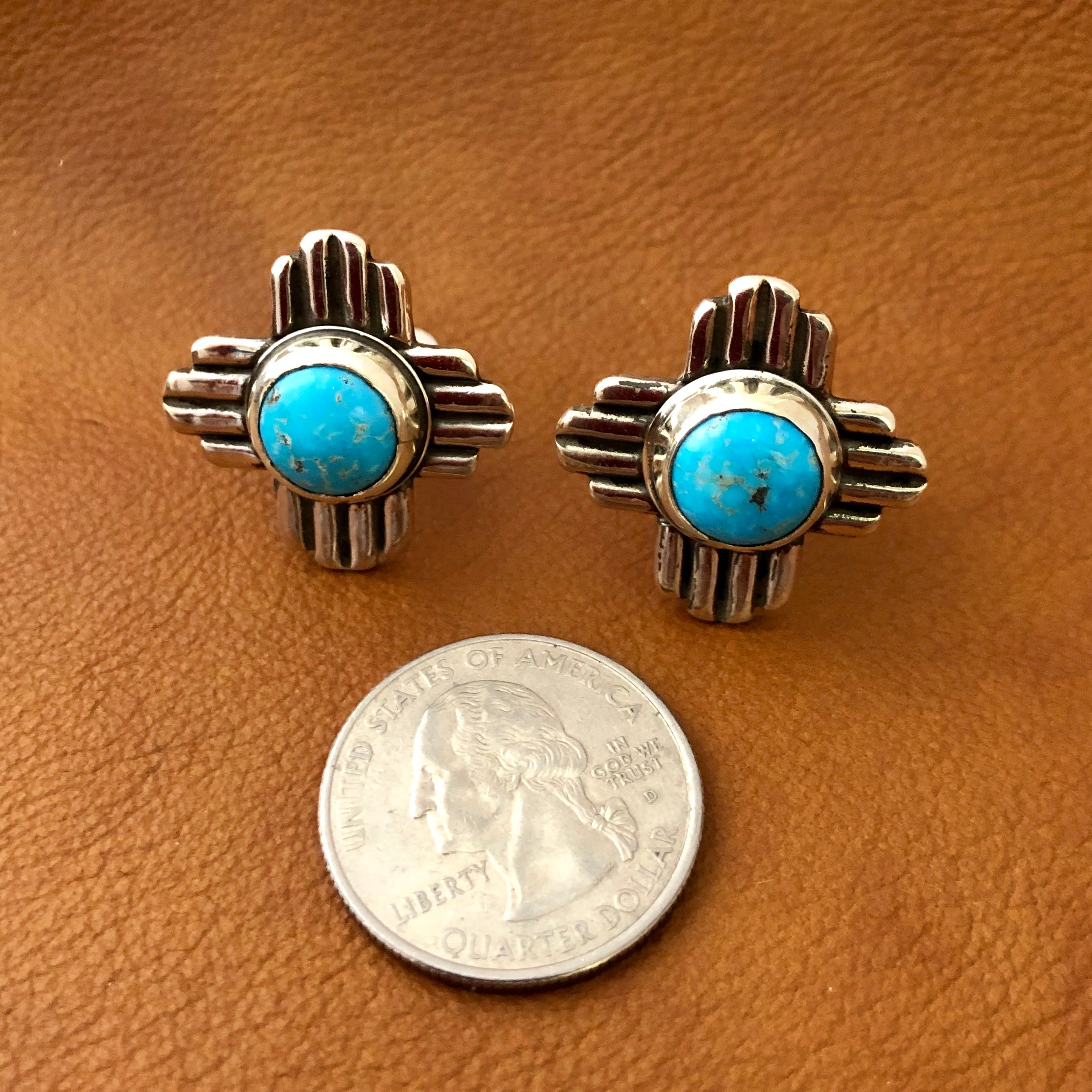 Zia Turquoise Cuff Links
