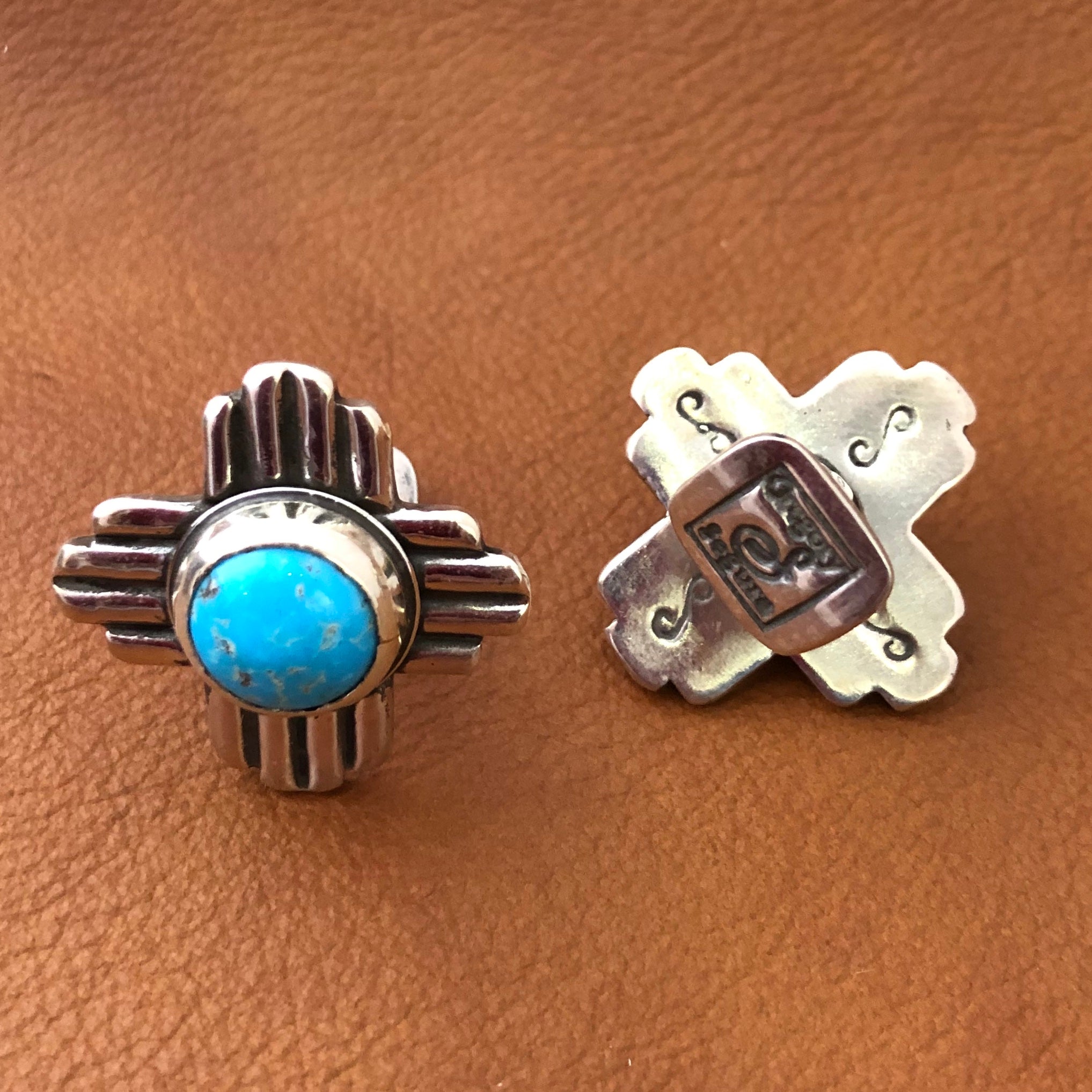 Zia Turquoise Cuff Links
