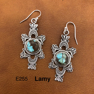 E255 Lamy with Turquoise Earrings
