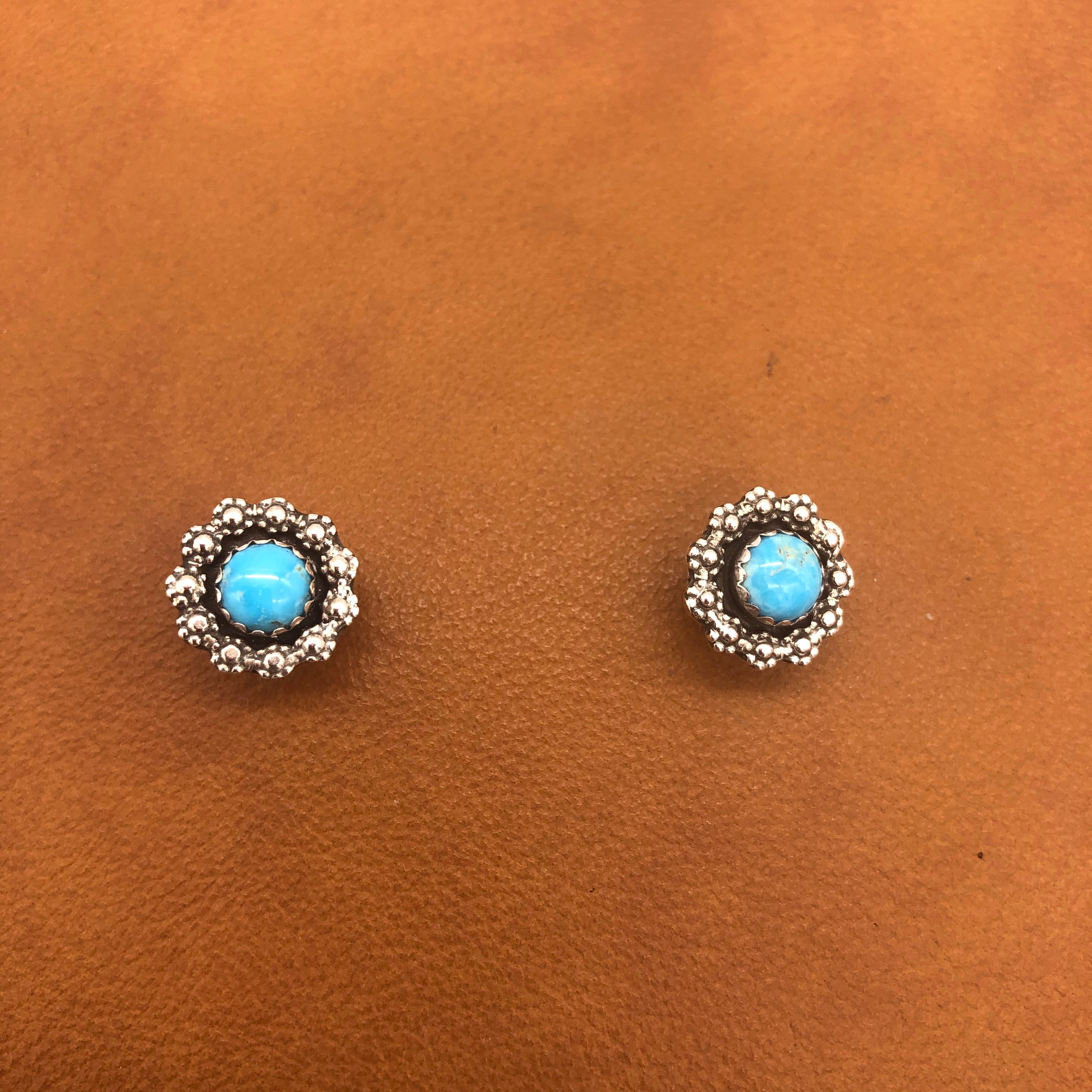 Buy Natural Turquoise Studs Earrings, Turquoise Minimalist Earrings,  Birthstone Jewelry, Turquoise Solitaire Stud Earrings, Turquoise Jewelry  Online in India - Etsy